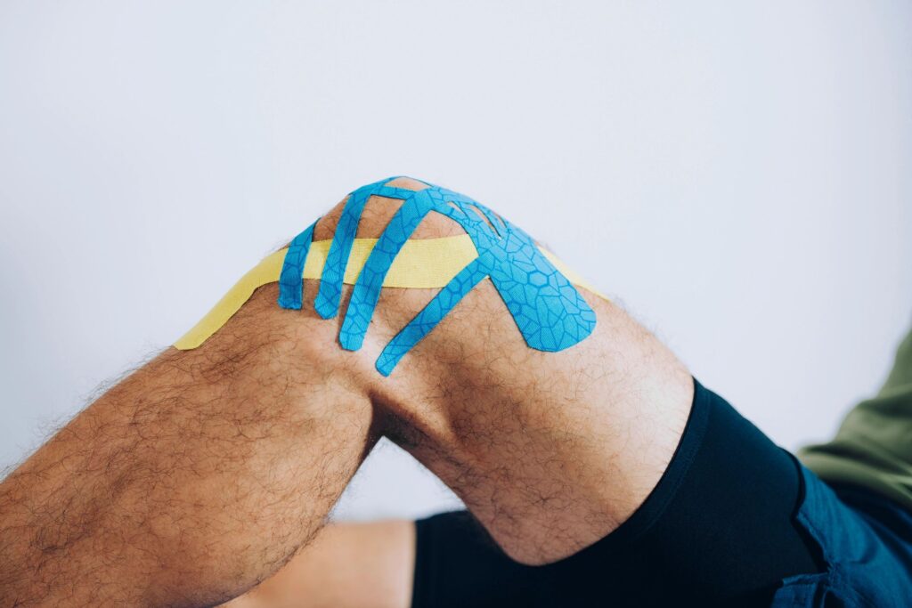 kinesio taping therapy