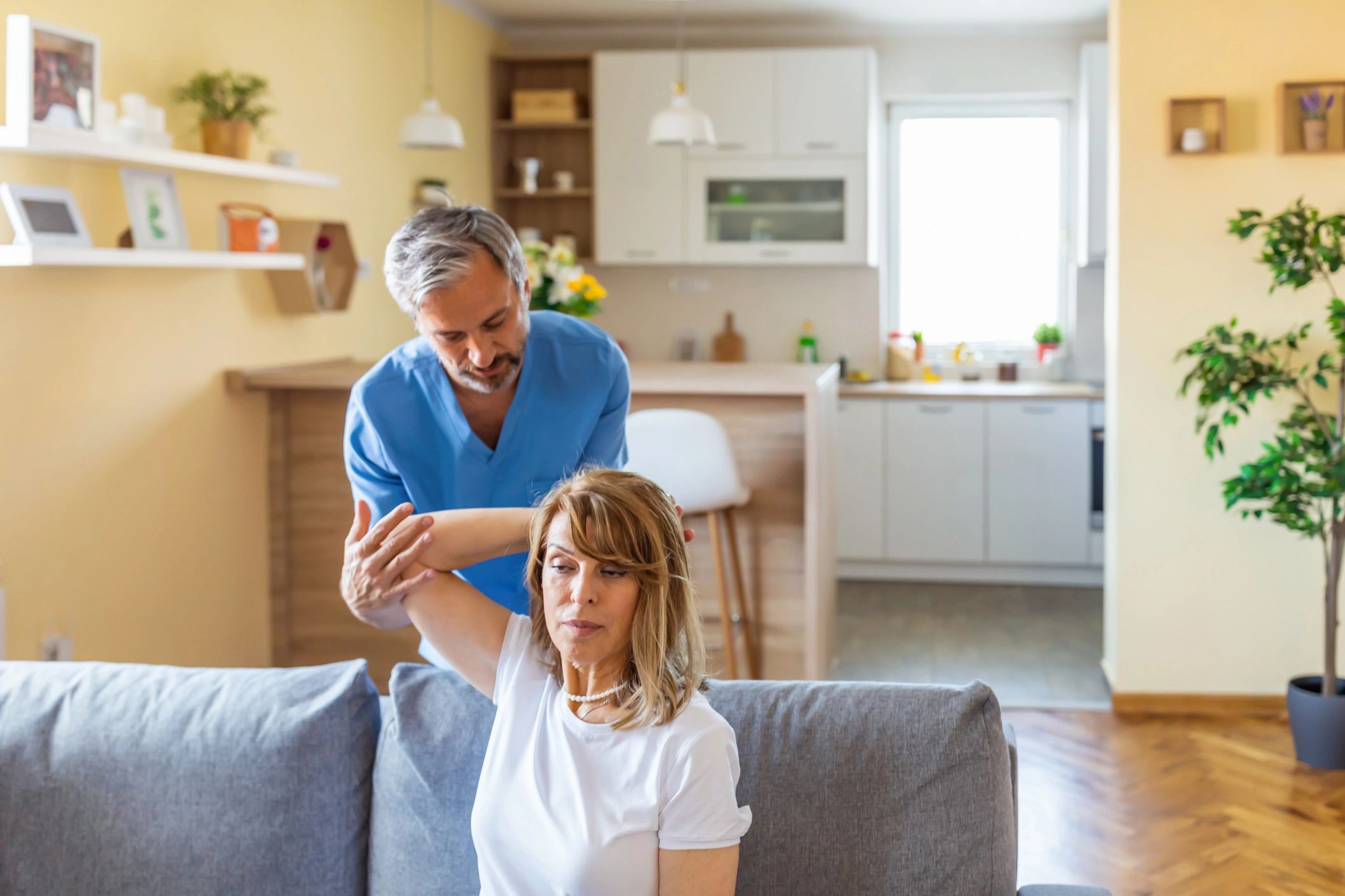 in-home chiropractic care professional