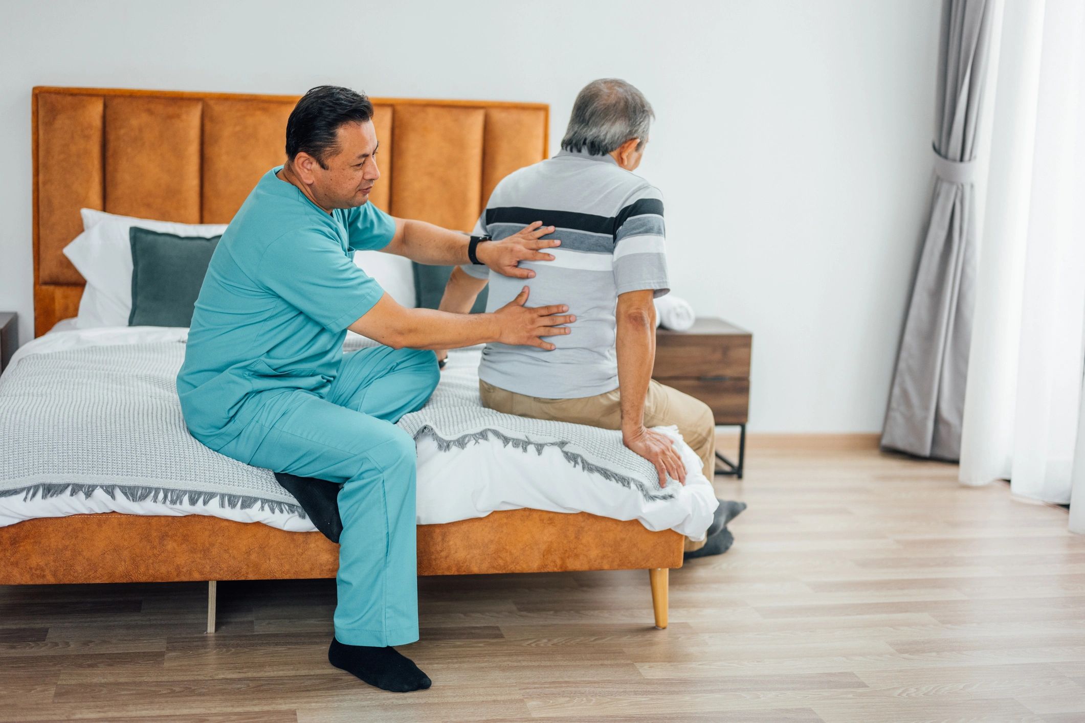 in-home chiropractic care professional